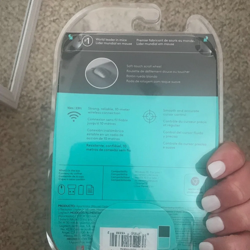 NIP Logitech Wireless Optical Mouse
